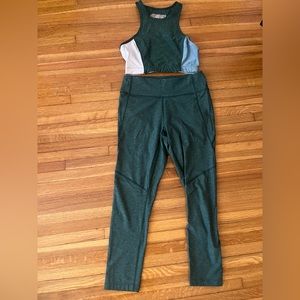 Outdoor voices workout set